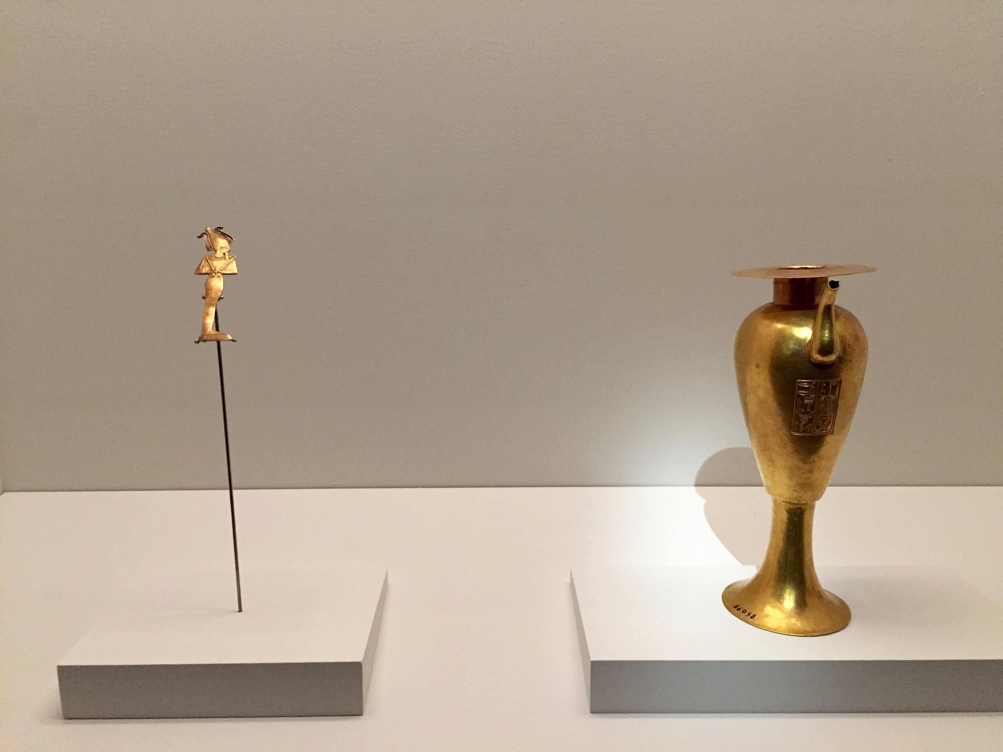 Minneapolis Institute of Art: Egypt's Sunken Cities, Gold Figure and Ewer