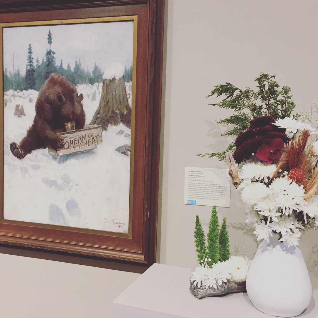 Art in Bloom 2018: A "Bear" Chance