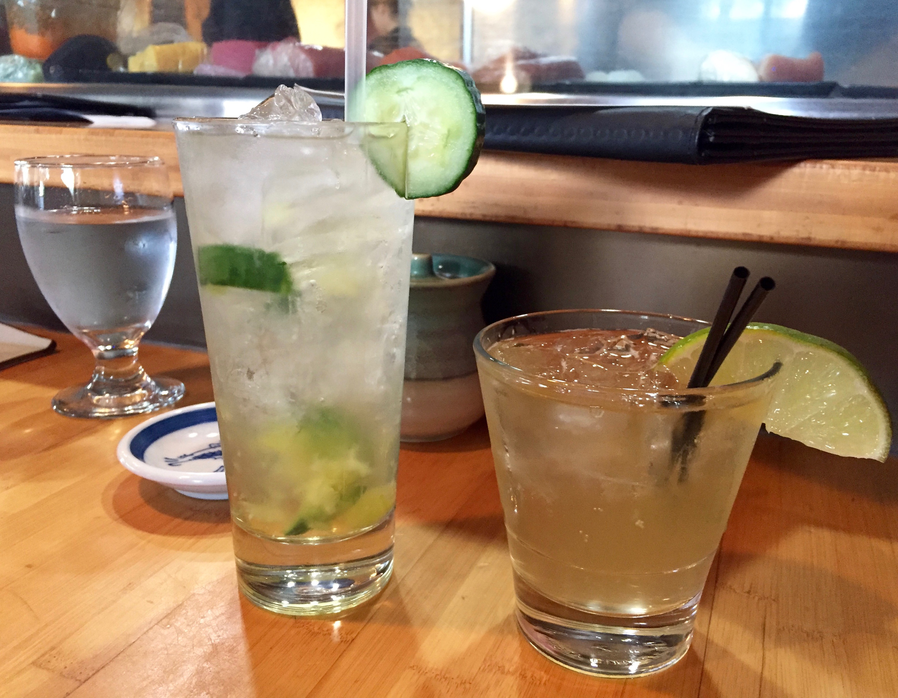 Fuji Ya: Cucumber Cooler & Whiskey Ginger